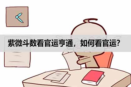 紫微斗數看官運亨通，如何看官運？