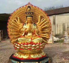 屬金能拜千手觀音嘛,女的帶金的沒開光千手觀音墜帶進卧室好么