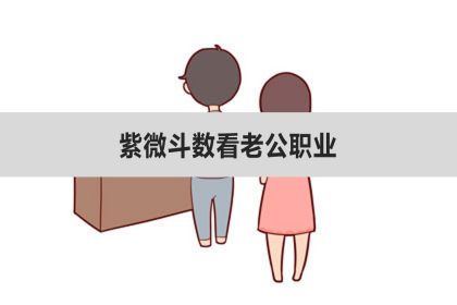 紫微斗數看老公職業、怎麼看工作變動
