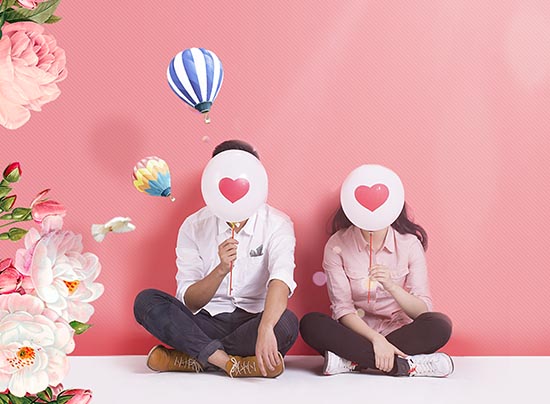 簡單也能浪漫！能從生活中品味浪漫的紫微情侶