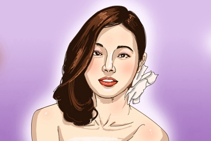 桃花旺的手相女人 溫柔體貼待人友善