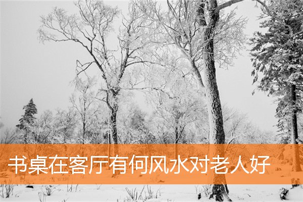書桌在客廳有何風水對老人好