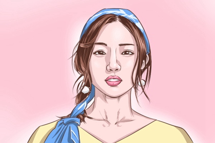 女人有福痣相 額頭有痣偏財運極佳