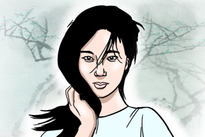 痣相女人下巴痣呈灰色 無依無靠