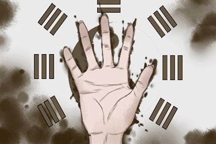 身體有大病的手紋線 生命線末端出現三角紋