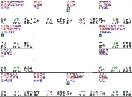 紫微斗數富貴格局——文桂文華格