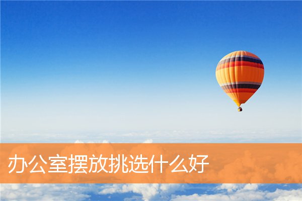 辦公室擺放挑選什麼好