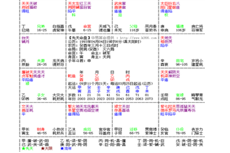 淺談紫微144顆星星命盤