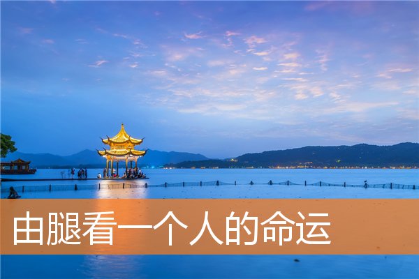 由腿看一個人的命運